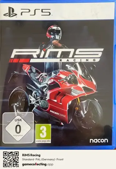 RiMS Racing PlayStation 5, Germany box front