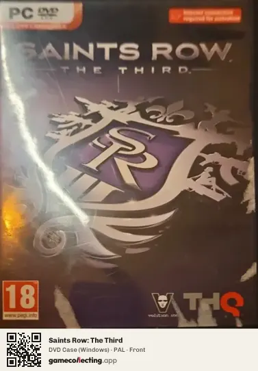 Saints Row: The Third Computer, PAL box front