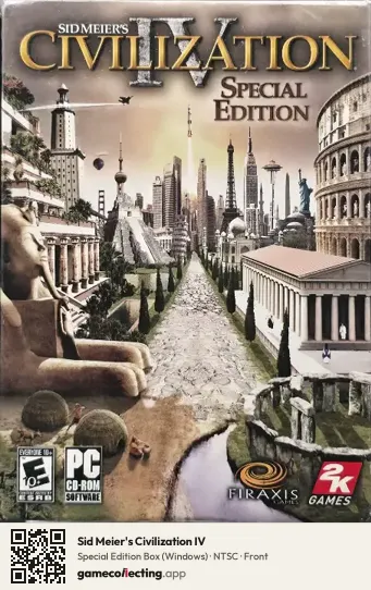 Sid Meier's Civilization IV Computer, NTSC box front