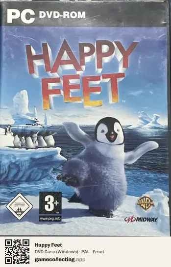 Happy Feet Computer, PAL box front