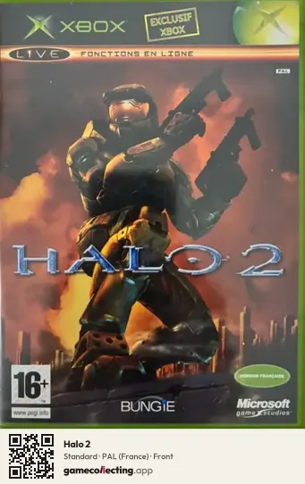 Halo 2 Xbox, France box front