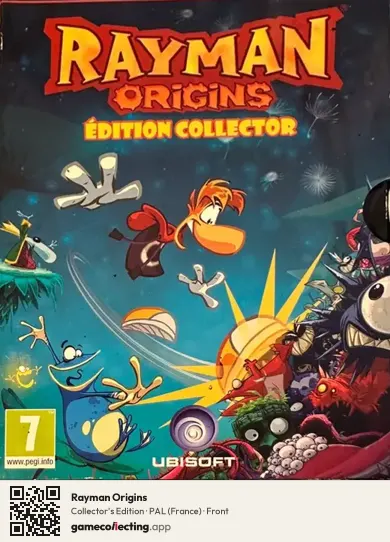Rayman Origins PlayStation 3, France box front