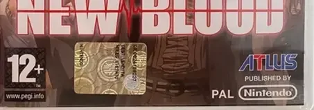 Trauma Center: New Blood, the PEGI square on its front
