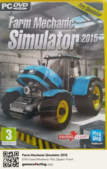 Farm Mechanic Simulator 2015 Computer, Spain box front