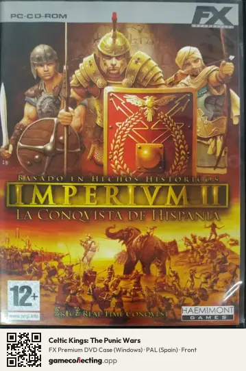 Celtic Kings: The Punic Wars Computer, Spain box front