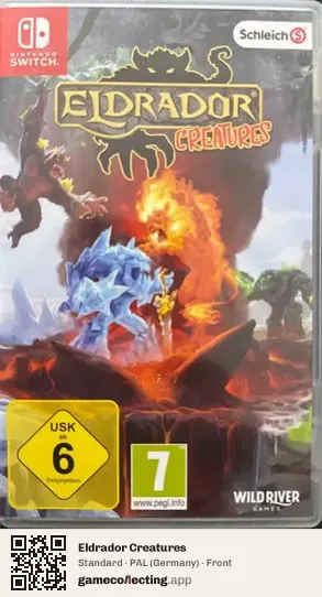 Eldrador Creatures Nintendo Switch, Germany box front