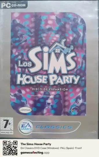 The Sims: House Party Computer, Spain box front