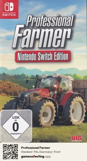 Professional Farmer Nintendo Switch, Germany box front