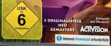 Spyro Reignited Trilogy, the USK square on its front