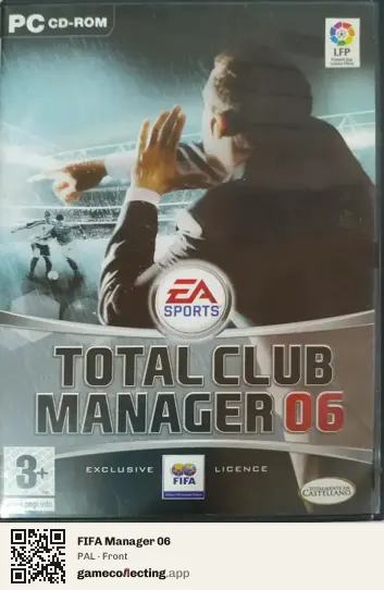 FIFA Manager 06 Computer, PAL box front
