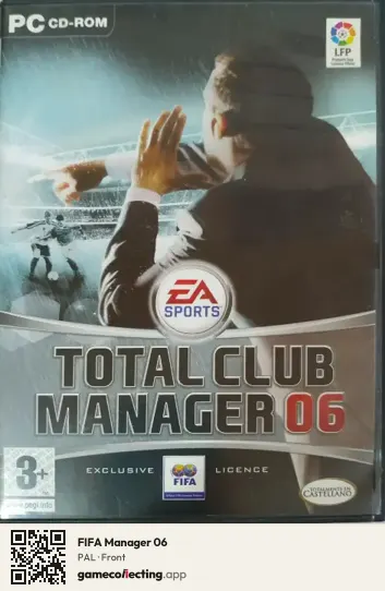 FIFA Manager 06 Computer, PAL box front