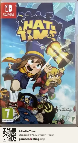 A Hat in Time Nintendo Switch, Germany box front