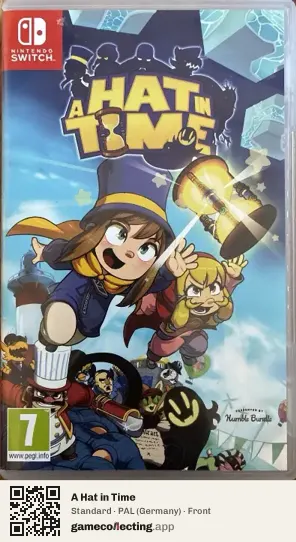 A Hat in Time Nintendo Switch, Germany box front