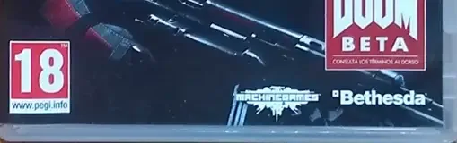 Wolfenstein: The New Order, the PEGI square on its front
