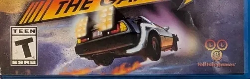 Back to the Future: The Game, the ESRB box on its front