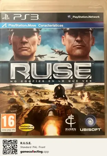 R.U.S.E. PlayStation 3, PAL box front