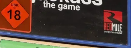 Jackass: The Game, the USK square on its front