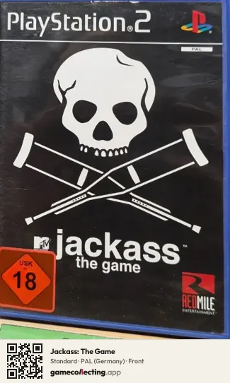 Jackass: The Game PlayStation 2, Germany box front