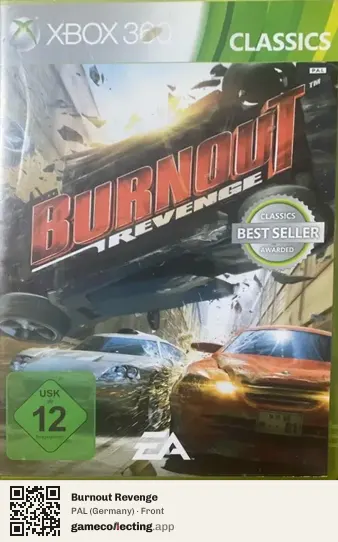 Burnout Revenge Xbox 360, Germany box front