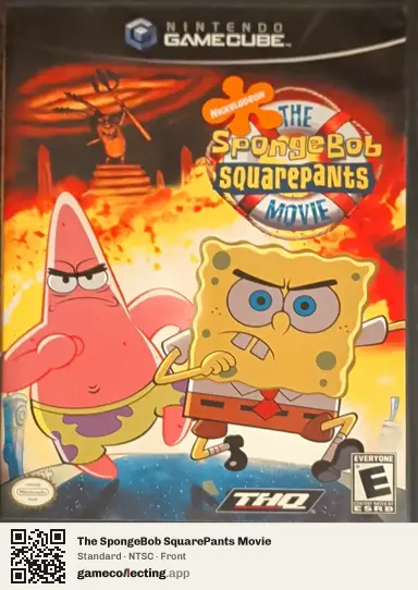 The SpongeBob SquarePants Movie Nintendo GameCube, NTSC box front