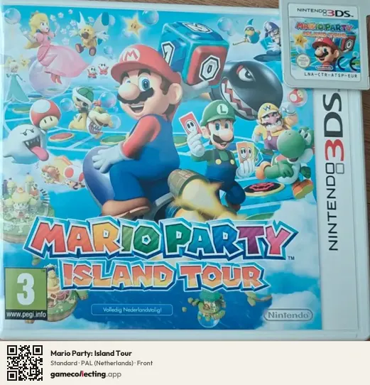 Mario Party: Island Tour Nintendo 3DS, Netherlands box front