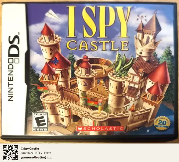 I Spy Castle Nintendo DS, NTSC box front