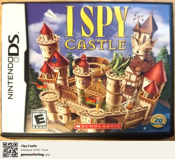 I Spy Castle Nintendo DS, NTSC box front