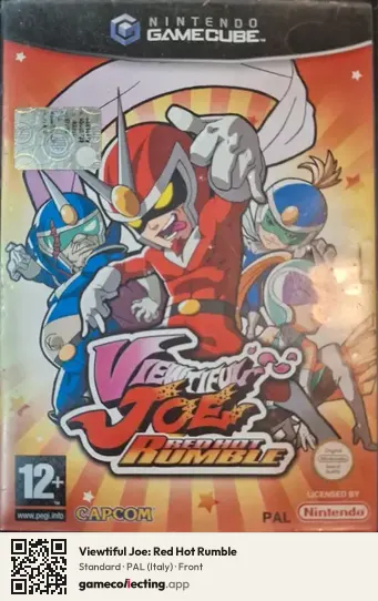 Viewtiful Joe: Red Hot Rumble Nintendo GameCube, Italy box front
