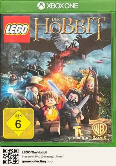LEGO The Hobbit Xbox One, Germany box front