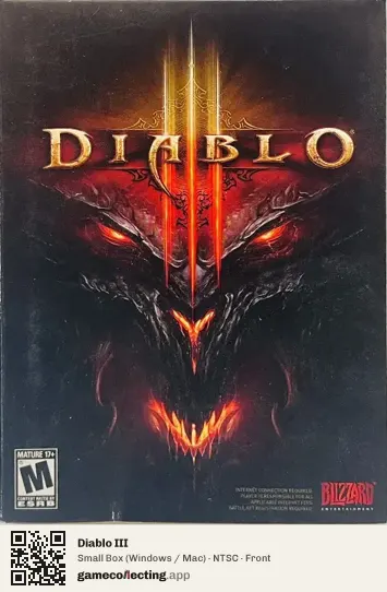 Diablo III Computer, NTSC box front