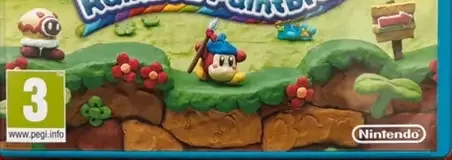 Kirby and the Rainbow Curse, the PEGI square on its front