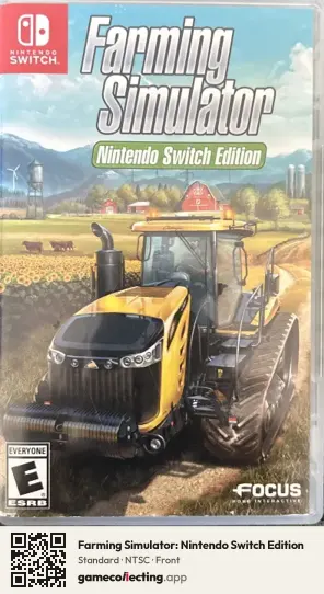 Farming Simulator: Nintendo Switch Edition Nintendo Switch, NTSC box front