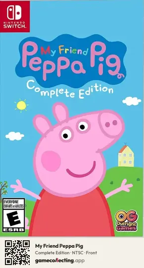 My Friend Peppa Pig Nintendo Switch, NTSC box front