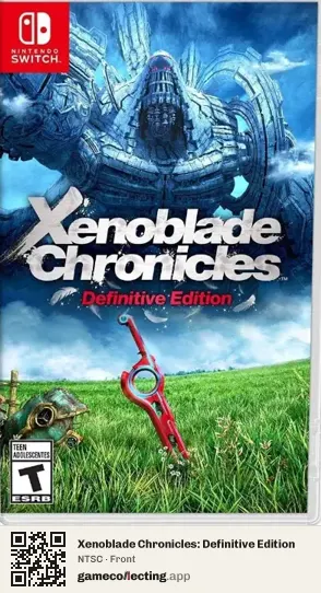 Xenoblade Chronicles: Definitive Edition Nintendo Switch, NTSC box front
