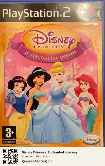 Disney Princess: Enchanted Journey PlayStation 2, PAL box front