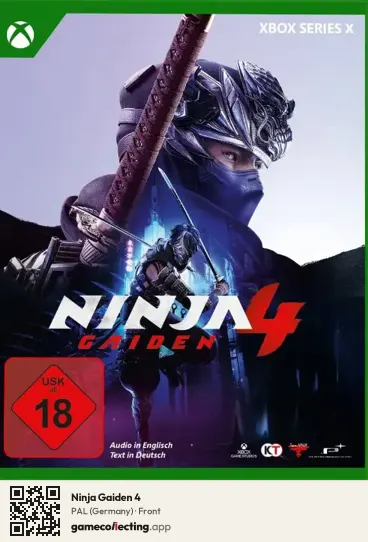 Ninja Gaiden 4 Xbox Series X, Germany box front