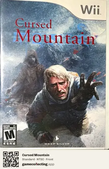 Cursed Mountain Nintendo Wii, NTSC box front