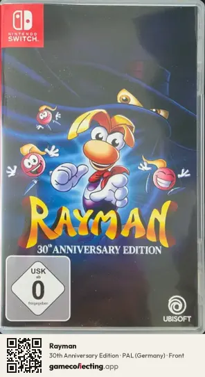 Rayman Nintendo Switch, Germany box front