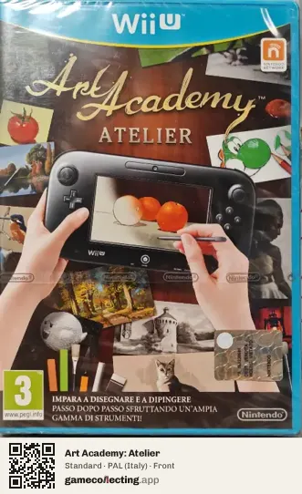 Art Academy: Atelier Nintendo Wii U, Italy box front
