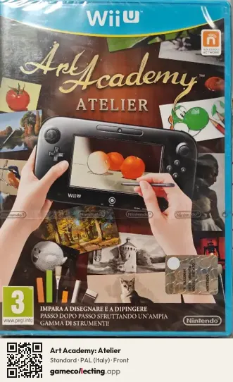 Art Academy: Atelier Nintendo Wii U, Italy box front