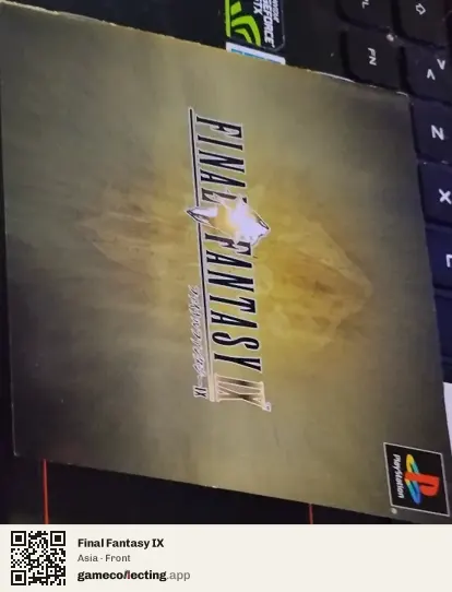 Final Fantasy IX PlayStation, Asia box front