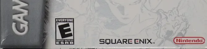 Final Fantasy V Advance, the ESRB box on its front