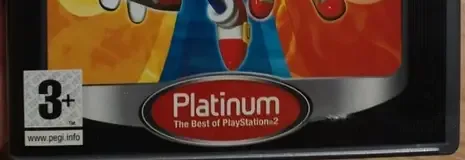 Sonic Heroes, the PEGI square on its front