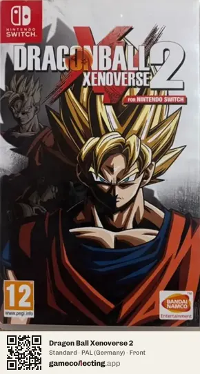 Dragon Ball Xenoverse 2 Nintendo Switch, Germany box front