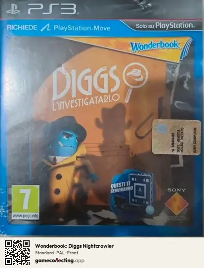 Wonderbook: Diggs Nightcrawler PlayStation 3, PAL box front