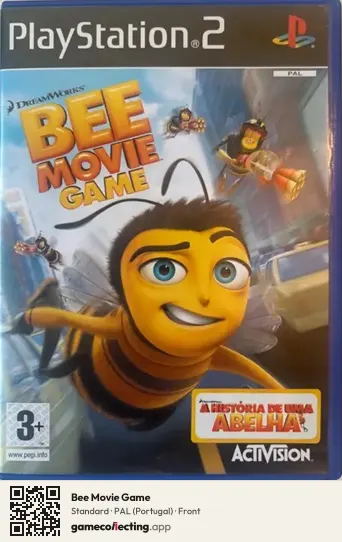 Bee Movie Game PlayStation 2, Portugal box front