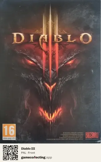Diablo III Computer, PAL box front