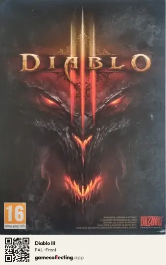 Diablo III Computer, PAL box front