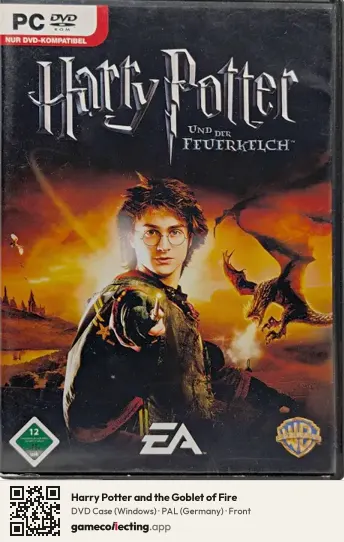 Harry Potter and the Goblet of Fire Computer, Germany box front