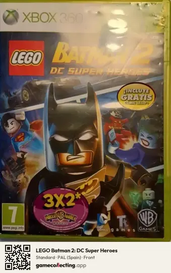 LEGO Batman 2: DC Super Heroes Xbox 360, Spain box front